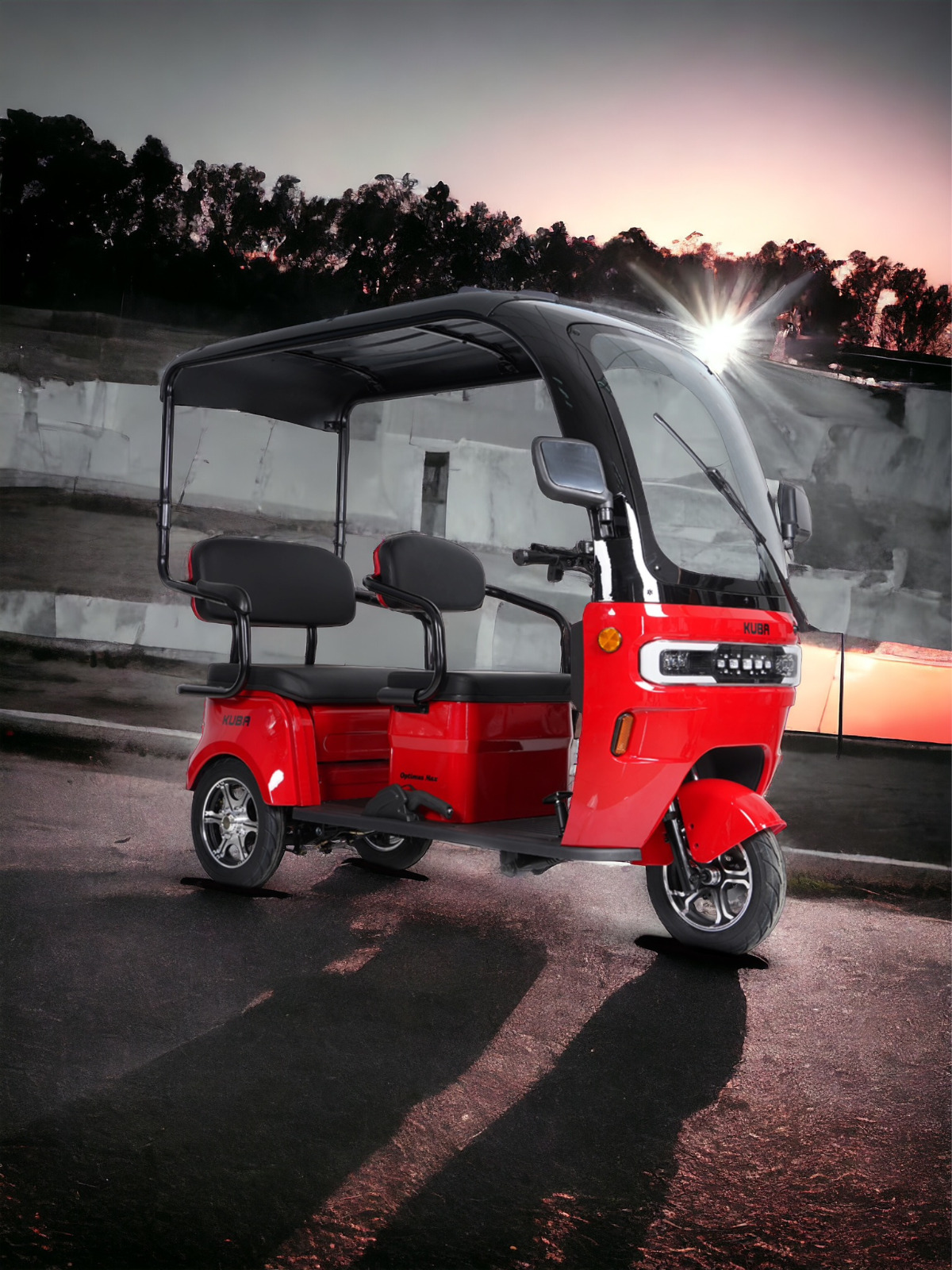 Triciclu acoperit Optimis - imagine 2