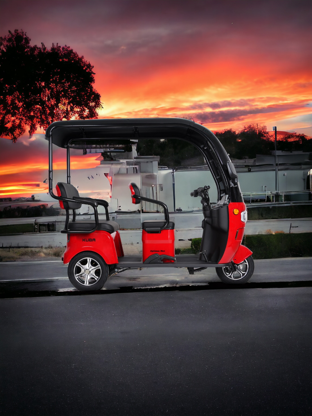 Triciclu acoperit Optimis - imagine 4